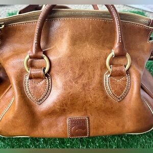 Dooney & Bourke Brown Leather Satchel